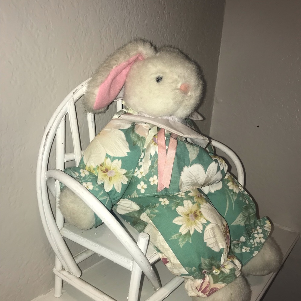 Beautiful Bunny Rabbit with a Chair - Picture 2 of 3